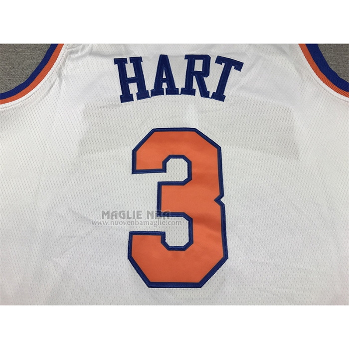 Maglia
 Josh Hart NO 3 New York Knicks Association Bianco
